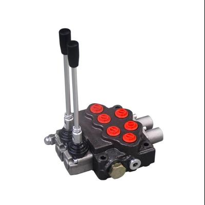 China Construction Machinery SD5 45Lpm 2 Sections Monoblock Hydraulic Manual Directional Control Valves Used In Garbage Truck for sale