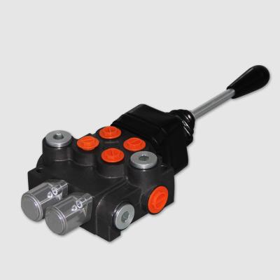 China O P40 single spool hydraulic monoblock directional hand control valve for sale