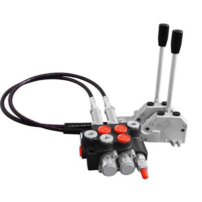 China O P40 remote control with joystick hydraulic directional control valve used in garbage truck for sale