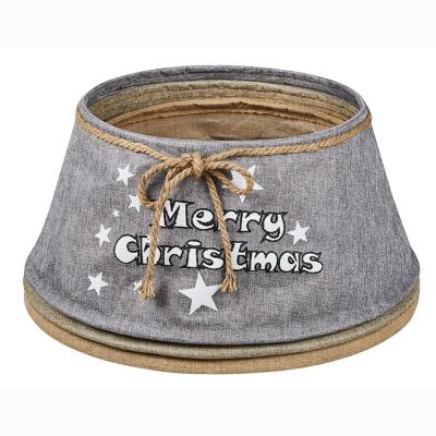 China / Hot Sale Christmas Decoration Waterproof Metal Christmas Ornaments Tree Skirt for sale