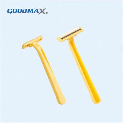 China Low twin blade price China made disposable hotel shaving hand razor, factory directly face razor for sale for sale