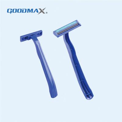 China GoodMax Types Of Twin Blade Different Colors Disposable Shaving Razor In China for sale