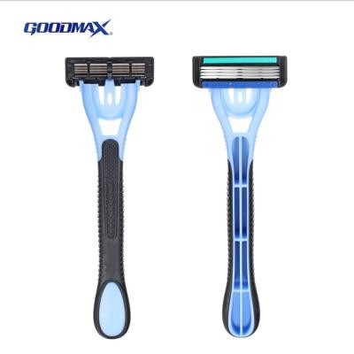 China Goodmax traditional four blade open comb disposable safety razors, shaving razor razor for sale for sale