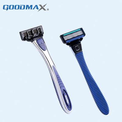 China Five Blade OEM Men 5 Blade Safety Razor Remover Razor, Plastic Handle Sweden Stainless Steel Razor Razor for sale