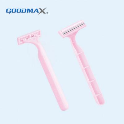 China Twin Blade Women's Razor Shaving Razor Scissors Professional Stainless Steel Blade Shaving Razor for sale