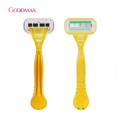 China Sl-8001 Good Quality Disposable Blade Four Blade Logo Shaving Razor Custom Made Professional Women 4 for sale