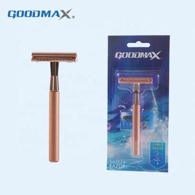 China Factory Customization Homeasy Traditional Disposable Safety Razor Single Edge Double Edge Manual Razor Set for sale