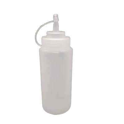 China 500ml Household Products Transparent Soft Squeeze Bottle Tip Squeeze Bottle Squeeze Bottle Manufacturers Spot Dispensing Supply for sale