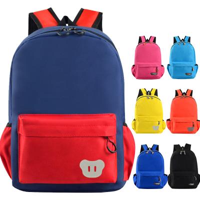 China Sandro anti-theft 2021 many in stock can be custom made kids canvas school backpack waterproof bag for student Girls And Boys for sale