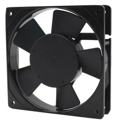 China 12025 Fiberglass +thermoplastic PBT UL94V-0 Thermal Components Electric Panel Fan, Panel Exhaust Fan for sale