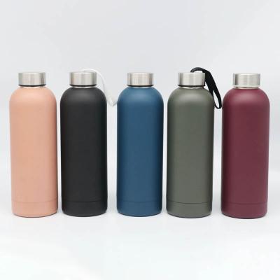 China Wholesale PORTABLE Stainless Steel 500ml Eco - Friendly Double Walled Vacuum Flask for sale