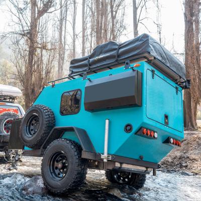 China 2021 New Lightweight Small Off Road Camping Trailer 2896*1677*1482mm for sale