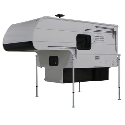 China Lightweight Travel Trailer 2020 Small Hardside Slide In Truck Camper For Toyota Tacoma Or Similar Truck for sale