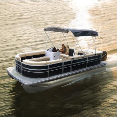 China Family Entertainment Kinlife Cheap Price Aluminum Pontoon Boat For Sale for sale