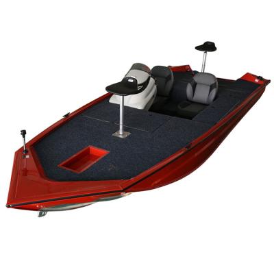 China 100% Kinlife 2021 Aluminum 17ft Fastest Aluminum Bass Boat 5052 aluminum for sale