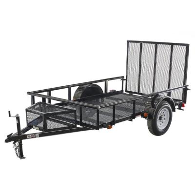 China Kinlife Factory Agricultural Supply 7' x4 Utility Box Trailer ATV Aluminum Utility Trailer for sale