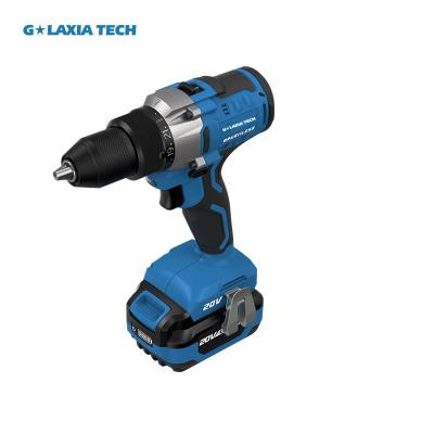 China 20V professional dual speed drill LED workligh 13mm brushless chuck 95601 for sale