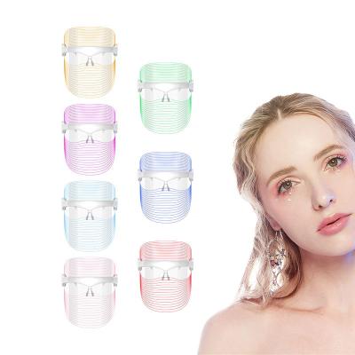 China Pigment Removal Dropshipping Manufacturer 2021 New Arrival Professional Colorful PDT Led Face Mask Facial Light Therapy Skin Care Led Face Mask for sale