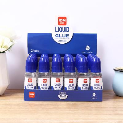 China Factory Direct Sales Liquid Glue Water Office Supplies General High Viscosity Transparent Liquid Children's Office DIY Art Craft Toys School Home 60ml Non-Toxic for sale