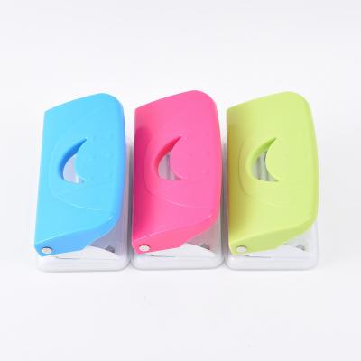 China Cute Durable Slot Puncher Double Hole Puncher Round Slot Puncher Durable Paper Slot Puncher For Office&school Stationery for sale