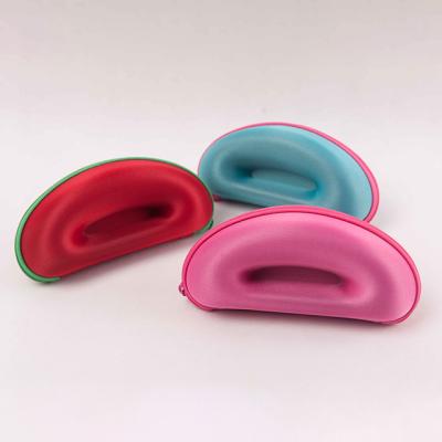 China Newest New Customized Wholesale Heavy Duty EVA Glasses Case Wholesale Zipper Bag Hook Sunglasses Box for sale