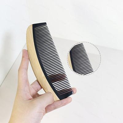 China For Hot Selling Commercial Private Label Salon Barber Comb Wood Hair Anti-Static Wooden Hair Cutting Combs for sale