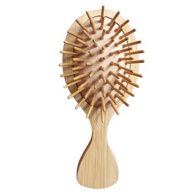 China Hot Selling Wooden Paddle Hair Brush Customized Logo Massage Child Travel Hair Brush Porcupine Bristle Paddle Brush for sale