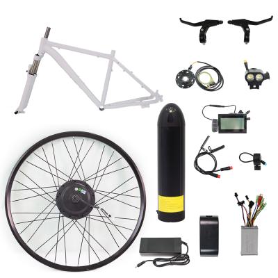 China hot sale electric bike kit for electric bicycle 48v/36v hub motor wheel, battery, LED display, controller, charger, PAS, brake 20