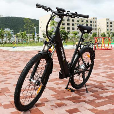 China Electric bicycleold mid driver 36V 48V 250w 350w 500w 750w aluminum alloy 1000W hid battery unisex bicycle city bike for sale