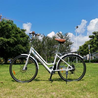 China Aluminum alloy 36v 250w 350w cheap motor cheap rear 500w electric ebike city e bike e bike with hidden battery for sale for sale