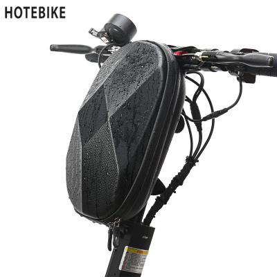 China Bike Bicycle Waterproof Front Handlebar Bag Folding Water Proof Scooter Bag EVA Shell Balance Scooter Accessories Hard Bag for sale