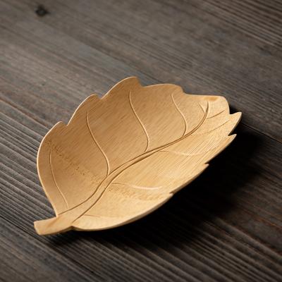 China Odd-shaped Placement Lotus Bowl Pastry Factory Direct Sale China Afternoon Leaf Dish Chinese Tea Snacks Dried Fruit Dish for sale