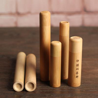 China Chinese incense popular sale 2021 incense canister stick holder storage box bamboo made for sale