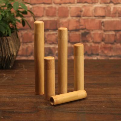 China Chinese incense bamboo made to incense handmade storage box incense tube for sale