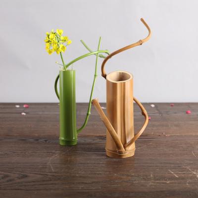 China China Bamboo Utensil Flower Tube Flower Vase Flower Branch Winding Bamboo Device for sale