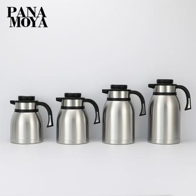 China Sustainable Custom Stainless Steel Double-Layer Thermos Pot, Thermos Bottle, Vacuum Coffee Pot for sale