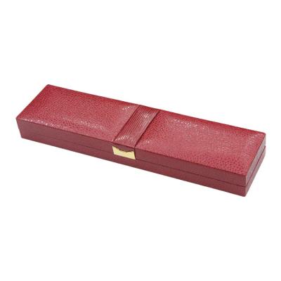 China Wholesale luxury custom jewelry bracelet box logo jewelry packaging leatherette paper cover for sale