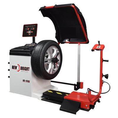 China New Bright Balancer NB-450 Balancer Wheel Alignment Machine Wheel Balancing Equipment NB-450 for sale