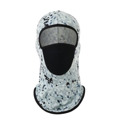 China Elastic Closure One Waist Fits Most Balaclava Face Mask Motorcycle Camouflage Fishing Windproof Face Cover for sale