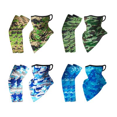 China Multifunctional men and women high summer riding triangle scarf sunscreen outdoor sports elastic unicorn scarf sleeves can be customized for sale