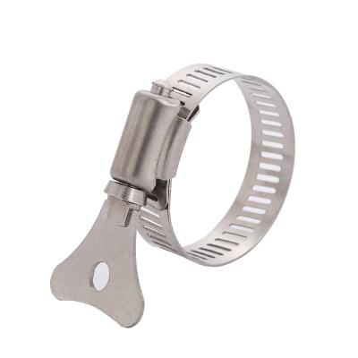 China American Hot Selling General Industry Stainless Steel Type Hose Clamp With Butterfly Handle for sale