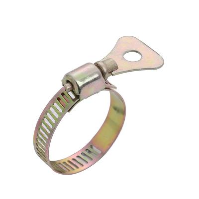 China IDO-FIX industry factory direct sale general color zinc platinum butterfly pipe clamps American pipe flange for sale