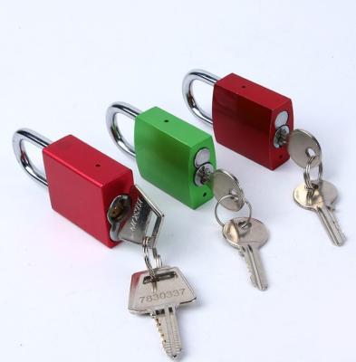 China Wide Application Heavy Duty Waterproof Aluminum Padlock Lock 40mm With Various Colors for sale