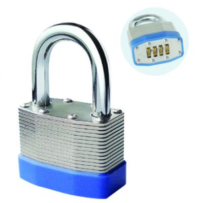 China 30MM-65MM combination laminated padlock of 4 digits for sale