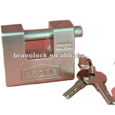 China rectangle steel padlock with computer keys 70MM-100MM for sale