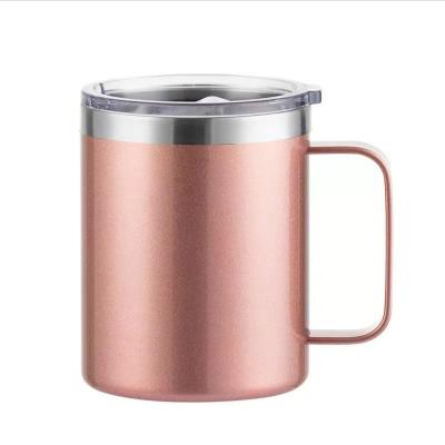 China New viable hot sale 304 stainless steel double-layer vacuum insulated desktop mug for sale