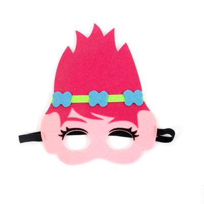 China Factory Direct Eco - Friendly Cheap Wholesale Felt Custom Party Masks for sale