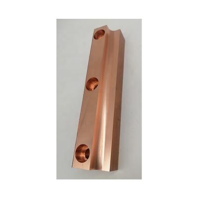 China Industrial Equipment Xiamen CNC Servcie Machining CNC Metal Parts Machining Copper Bars for sale