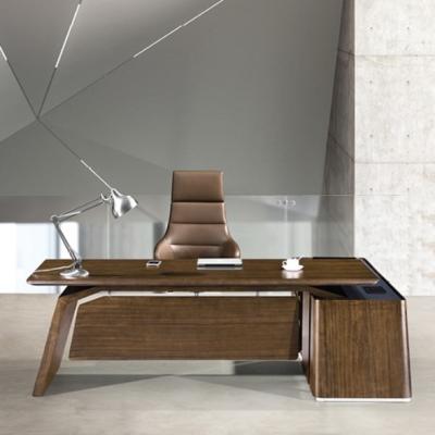 China New Style Office Desk Table Modern Wood Executive Desk Table Design Office Eco-friendly Manager Desk for sale