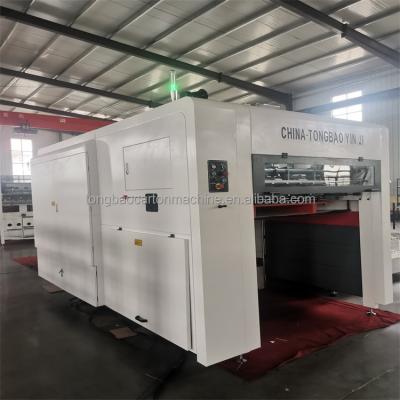 Cina 380V Semi Auto Flatbed Die Cutter Creaser per soluzioni di imballaggio a scatola corrugata in vendita